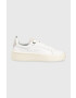 Lacoste Кожени маратонки Carnaby в бяло 45SFA0040 - Pepit.bg