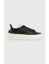 Lacoste Кожени маратонки Carnaby в черно 45SFA0040 - Pepit.bg