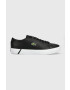 Lacoste Кожени маратонки GRIPSHOT в черно 41CMA0014 - Pepit.bg