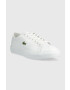 Lacoste Кожени маратонки GRIPSHOT в бяло 41CMA0014 - Pepit.bg