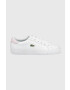 Lacoste Кожени маратонки Lerond Plus 0722 1 в бяло - Pepit.bg