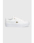 Lacoste Маратонки Ziane Platform в бяло 45CFA0013 - Pepit.bg