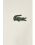 Lacoste Памучен суичър в бежово с апликация - Pepit.bg