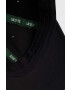 Lacoste Памучна шапка с козирка в черно с апликация - Pepit.bg