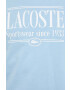 Lacoste Памучна тениска в бяло с принт - Pepit.bg