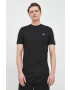 Lacoste Памучна тениска в черно с апликация - Pepit.bg