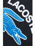 Lacoste Памучна тениска в черно с принт - Pepit.bg