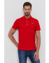 Lacoste Памучна тениска с яка - Pepit.bg