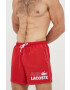 Lacoste Плувни шорти в червено - Pepit.bg