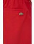 Lacoste Плувни шорти в червено - Pepit.bg