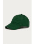 Lacoste Шапка в зелено с изчистен дизайн - Pepit.bg