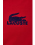 Lacoste Суичър в червено с апликация - Pepit.bg