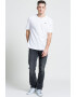 Lacoste Тениска в бяло с изчистен дизайн - Pepit.bg