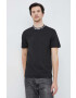 Lacoste Тениска в черно с апликация - Pepit.bg