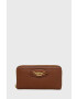 Lauren Ralph Lauren Кожен портфейл дамски в кафяво - Pepit.bg