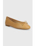 Lauren Ralph Lauren Кожени балеринки Jayna в бежово 802824650015 - Pepit.bg