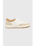Lauren Ralph Lauren Кожени маратонки в бяло 802891470001 - Pepit.bg