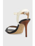 Lauren Ralph Lauren Кожени сандали Gwen в тъмносиньо 802836571002 - Pepit.bg