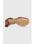 Lauren Ralph Lauren Кожени сандали Sylvia в кафяво 802891411001 - Pepit.bg