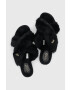 Lauren Ralph Lauren Пантофи Sydni в черно 802851160002 - Pepit.bg