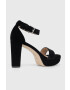 Lauren Ralph Lauren Сандали Velvet Sylvia в черно 802875279001 - Pepit.bg