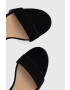Lauren Ralph Lauren Сандали Velvet Sylvia в черно 802875279001 - Pepit.bg