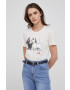 Lauren Ralph Lauren Тениска дамска в бежово - Pepit.bg