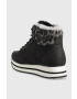 Lee Cooper Боти в черно с платформа - Pepit.bg