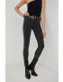 Lee Дънки Scarlett Black Mid Stone със стандартна талия - Pepit.bg