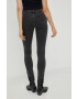 Lee Дънки Scarlett Black Mid Stone със стандартна талия - Pepit.bg