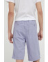 Lee Къс панталон с лен Relaxed Drawstring S Misty Lilac в лилаво - Pepit.bg