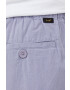 Lee Къс панталон с лен Relaxed Drawstring S Misty Lilac в лилаво - Pepit.bg