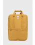 Lefrik Раница DAILY BACKPACK в жълто голям размер с изчистен дизайн - Pepit.bg