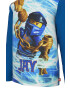 Lego Детска блуза с дълги ръкави Ninjago в синьо с десен - Pepit.bg
