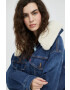 Levi's Дънково яке с вълна в тъмносиньо преходен модел - Pepit.bg