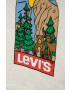 Levi's Бебешка памучна блуза с дълъг ръкав с десен - Pepit.bg