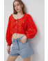 Levi's Блуза дамска в червено - Pepit.bg