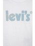 Levi's Детска памучна тениска в бяло - Pepit.bg