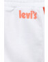 Levi's Детски къси панталони в бяло с апликация - Pepit.bg