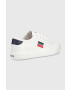 Levi's Детски ниски кецове в бяло - Pepit.bg