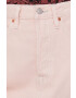 Levi's Дънкова пола в розово къс модел със стандартна кройка - Pepit.bg