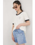 Levi's Дънкови къси панталони с изчистен дизайн с висока талия - Pepit.bg