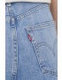 Levi's Дънкови къси панталони с изчистен дизайн с висока талия - Pepit.bg