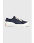 Levi's Ниски кецове Ls1 Low S дамски в тъмносиньо - Pepit.bg