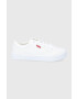 Levi's Ниски кецове Malibu 2.0 дамски в бяло - Pepit.bg