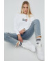 Levi's Памучен суичър в бяло с принт - Pepit.bg