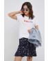 Levi's Памучна тениска в бяло - Pepit.bg