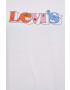 Levi's Памучна тениска в бяло - Pepit.bg