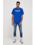 Levi's Памучна тениска в оранжево - Pepit.bg