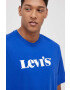 Levi's Памучна тениска в оранжево - Pepit.bg